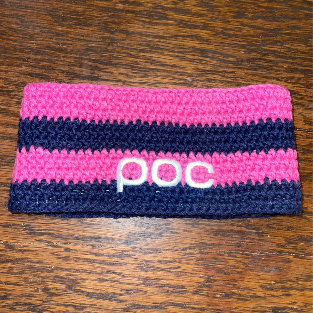 POC Navy and Pink Ski Headband
